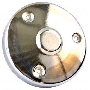 Coupelle Cache Embrayage Peugeot 103 MVL SP Vogue Tole Chrom&eacute; 48985