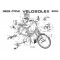 Affiche Nomenclature Partie Moteur Solex VeloSoleX 3800 - &eacute;clat&eacute; pi&egrave;ces d&eacute;tach&eacute;es 400x300mm